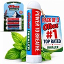 Olbas neusreliëf Inhalator Aromatherapie/aromatische inhalator, 0,01 Oz, 3-pack