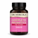 Dr. Mercola Complete Probiotica voor vrouwen - Ondersteunt Gut, Vaginale & Immune Health - Bevat Lactobacillus Strains - Non-GMO, Glutenvrije & Sojavrije - 30 capsules (30 porties)