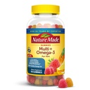Nature Made Mens Multivitamine Gummies met Omega-3, Heren Gummy Multivitamines voor dagelijkse voedingsondersteuning, 150 Gummy Vitaminen en Mineralen, 75 dagen levering