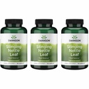 Swanson Stingling Nettle Leaf (Urtica Dioica) - Herbal Supplement Promoting Urinary Tract & Respiratory Health Support - May Support Health Fluid Balance - (120 Capsules) (3 Pack)