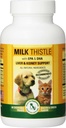 Melkdistel lever en nieren supplement voor honden en katten met DHA, EPA, Silymarin, en vitamine B (B1 B2 B6 B12) om lever en nierziekte te voorkomen - 60 Kauwbare Treats - Bacon Kaas smaak