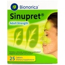 Bionorica Sinupret Adult Strength Sinus - Immune Support Supplement - All Natural - Herbal Nasal Passage & Immunity Boost - 25 tabletten