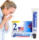 Boroleum (2-pack voor neuspijn, 17 Gram, 3/5 Ounce Tube