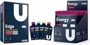 UCAN Training Starter Pack, Edge Energy Gel Variety Pack, Energy Powder Cran-Raz, Pre & Post Workout voor mannen en vrouwen Vegan en Keto Friendly
