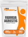 BulkSupplements.com Fadogia Agrestis Extract Powder - Fadogia Agrestis Supplement, Fadogia Agrestis 600mg - for Energy Boost, Gluten Free, 600mg per Serving, 1kg (2,2 lbs) (Pack of 1)