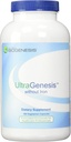 Nutra BioGenesis UltraGenesis - Multivitamine zonder ijzer voor vrouwen en mannen, Immune Ondersteuning voor 50+ met vitamine A, C, D, E en mineralen Calcium, Zink + Meer, Plant Based - 180 Vegan Capsules