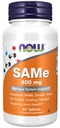 NOW Foods Supplements, SAMe (S-Adenosyl-L-Methionine) 400 mg, Zenuwstelselondersteuning*, 60 tabletten