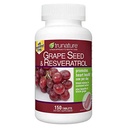 Trunature Grape Seed & Resveratrol 150 Softgels, Fles