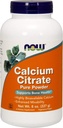 Calcium citraat poeder nu Foods 8 oz poeder