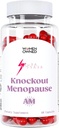 Knockout Menopause AM - Natural Menopause + Perimenopause Multi-Symptom Relief for Hot Flashes, Mood Swings, Weight Gain, Lack of Energy, Fatigue, Headaches (1 Month Supply), 60.0 Count