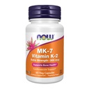 NOW Voedingssupplementen, Vitamine K2 (MK-7) 300 mcg, Extra sterkte, Ondersteunt Bone Health*, 60 Veg Capsules