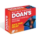 Doans Extra sterkte pijn Reliever Caplets, 24 Tellen