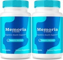 NutraRize (2 Pack) Memoria Capsules, Premium All Natural Supplement ter ondersteuning van gezondheid en welzijn, Officiële Formule om geheugen en focus te verhogen, Capsulas Reviews (120 Capsules)