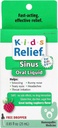 Kinderen verlichting voor Sinus-Oraal vloeibaar voor leeftijden 0-9 jaar Raspberry, 0,85 Fl Oz
