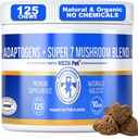 MediiPet 7 Paddestoelen Immuun Kauwen - Paddestoelensupplement voor hond - Buddy Guard voor honden Lumps & Bumps - Reishi, Shiitake, Maitake, Turkije staart - Bevorder Wellness, Vecht Oxidatieve Stress, Gezonde Veroudering