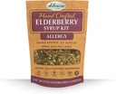 Elderberry Syrup Kit - Allergy Support - Makes Ca. 32oz - Wordt geleverd met Brewing Bag - Ingrediënten - Vlierbessen - Rozenbottels - Gember - Nette - Kaneel - Kruidnagel - Ouderwetse