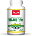 Jarrow Formulas Bilberry + Grapeskin Polyphenols 280 mg - 120 Veggie Caps - Supports Vision & Eye Health - Up to 120 Servings
