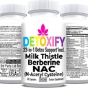 SHIZAM Milk Thistle NAC Supplement N-Acetyl Cysteine voor Glutathion 