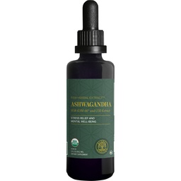 Global Healing Center - Biologische Ashwagandha Supplementen Drops - KSM-66 Ashwagandha Extra kracht voor mannen en vrouwen, helpt de verlichting van stress te bevorderen, Mood Support, Biologische (2 Fl Oz)