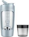 Elektrische Portable Protein Shaker Bottle for Smooth Blends  (Baby Blue)
