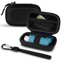 Inhalator geval, Hard Shell Beschermende Travel Carrying Case, past standaard redding en nieuwe Albuterol Inhalator apparaten tot 4 Inch, Apparaat niet inbegrepen, Zwart