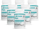 TURNER Calcium Plus, All-Natural Marine Calcium Supplement, met UAF1000+ Super Antioxidant, Magnesium + Vitaminen K2 & D3, Ondersteunt Botdichtheid & Gezamenlijke Gezondheid, 6 Flessen, 540 doppen, 6 Maand Levering