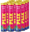 PLIX Glowy Skin 500mg Glutathion Supplement met Hyaluronzuur, vitamine C, E & Bessen 