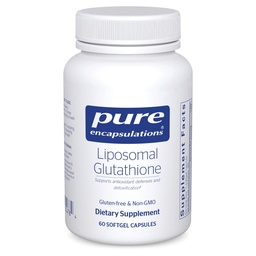 Pure Encapsulations Liposomale Glutathion - Immune Support & Liver Detox* - Antioxidant Protection - with Setria Glutathion - Non-GMO - 60 Softgel Capsules