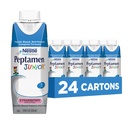Peptamen Junior Supplement, Aardbei, 8,45 Fluid Ounce, Pack van 24