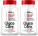 (2 Pack) Glyco Care Capsules, Glyco Care Advanced Blood Support Supplement, Glyco Care Health Support Pillen, Maximale sterkte Formule voor de totale wellness, Alle Natuurlijke GlycoCare beoordelingen (120 Capsules)