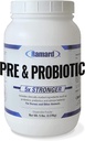 Ramard Total Prebiotic & Probiotic Equine Formula - Natural Dispensive Supplement for Horses Optimal Gut Health, Nutrient Absorptie, Foal Support Pro & Pre Biotics for Animals and Horse 5 lbs Jar