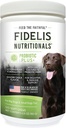 FIDELIS Probiotic Plus+ Pet Probiotics voor honden, Digestieve Gut Health, Gist, Itchy Skin/Ears, Paw Licking, Safe Dog Treat Supplement voor Huisdieren, Volwassen, Groot en Klein, Made in USA, Duck Flavor, 120 Kauwen