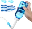 Carlg Neti Pot - Neus Irrigatie Wasfles met Sinus Rinse Zout voor Volwassene & Kid (300 ml Fles met 30 zoutverpakkingen)