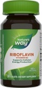 Nature's Way Riboflavin Vitamin B2, Supports Cellular Energy Production*, Vegan, 30 Tablets (Packaging May Vary)