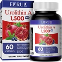 Urolithin A Supplement 1000 mg Plus Trans-Resveratrol, Anthocyanins, Green Tea,Promoting Healthy Aging,Supports Cellular and Energy for Men & Women, 60 Capsules-56