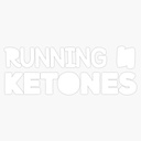 Magnet Running On Ketones Keto Diet Gym Workout Magnet Vinyl Magnetic Sticker Size 5"
