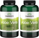 Swanson Aloë Vera 25 Milligrammen 300 Sgels (2 Pack)