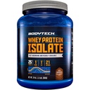 BODYTECH Wei proteïne isolaat poeder - 25 Gram eiwit per portie, Ideaal voor post-workout spieropbouw en groei, rijke chocolade smaak, Bevat melk en soja (1.5 pond / 21 porties)