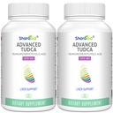 TUDCA Lever Ondersteuning Supplementen 1200 mg-Derde Partij Tested-Bile Zouten voor lever Detox Reinigen-High Strength Formula-Vegan Capsules voor lever,Gallbladder,Kidney Health,2 Fles-120 Capsules