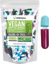 XPRS Nutra Maat 0 Lege capsules - 1000 Graaf Lege Vegan Capsules - Vegetarische pillen- DIY plantaardige capsule vullen- Veggie pils Caps voor Do-It-Yourself Supplements (Multi Color)