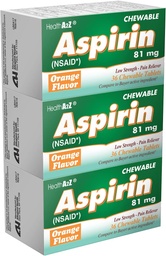 HealthA2Z® Aspirine 81mg 