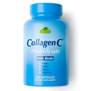 Premium Collageen Hydrolysaat door Alfa Vitaminen - Anti-Aging voedingssupplement rijk aan vitamine C - huid, nagels en haarverjonging - Ondersteunt bot en spiergezondheid - Made in USA - 120 Capsules