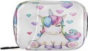 Fantasy Animal eenhoorn pil Box 7 Dag pil geval reis pil Organisator tas met rits draagbare wekelijkse geval Compacte grootte voor vitamine supplement houder