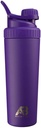 AeroBattle Cryo Shaker Cup, geïsoleerd roestvrij staal waterfles en eiwit Shaker, Mixes Proteïne en voortraining met Turbulent Mixing Technology, Geen Blending Bal of Wisk, 26oz, Nachtval Paars