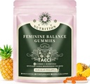 Vrouwelijke Balance Gummies for Women Probiotic & pH Ondersteuning Hawaiian Ananas Smaak 