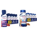 Zorg voor een complete voedingshake, 30 gram eiwit, Maaltijdvervangingsshake, met voedingsstoffen voor de gezondheid van de immuun, aardbei, 10 Fl Oz & Plus Butter Pecan Nutrition Shake, Maaltijd Vervangingsshake, 24 Pack