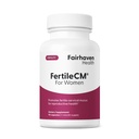 Fairhaven Health FertileCM Vruchtbaarheidssupplement voor vrouwen, Capsules - Fertiel Cervical Slijm, Ovulation Cycle, Inclusief L-Arginine, N-Acetyl-Cysteine, Grape Seed Extract en Vitamine C - 90 Capsules
