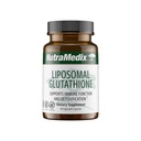 NutraMedix Liposomal Glutathion Supplement - L Glutathion voor volledige body Detox, Reiniging en Immune Ondersteuning - Geformuleerd voor optimale absorptie - soja, zuivel en glutenvrije (60 capsules)