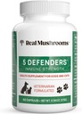 5 Verdedigers Paddestoelensupplement voor katten en honden 
