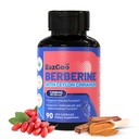 Premium Berberine Supplement 1200mg met Ceylon Cinnamon - 90 Vegan Capsules - Berberine HCL Supplement Non-GMO Glutenvrij, Immuun Ondersteuning